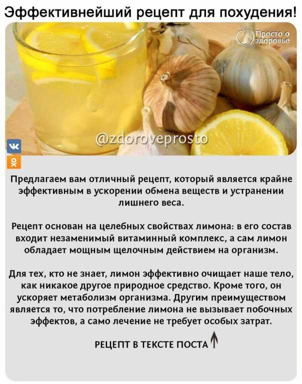 Лимонная диета для похудения