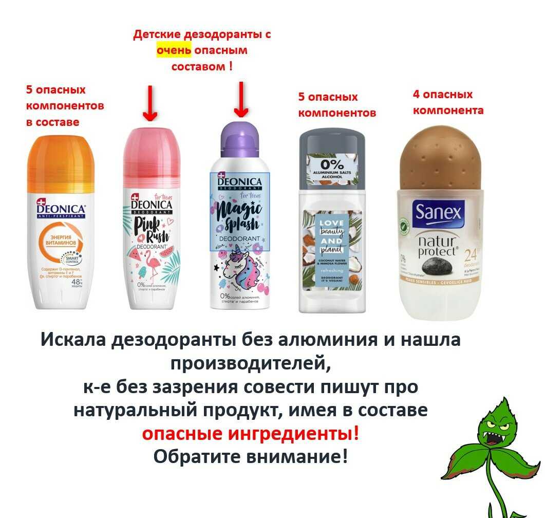 Чем отличается дезодорант от антиперспиранта и есть ли риск для здоровья