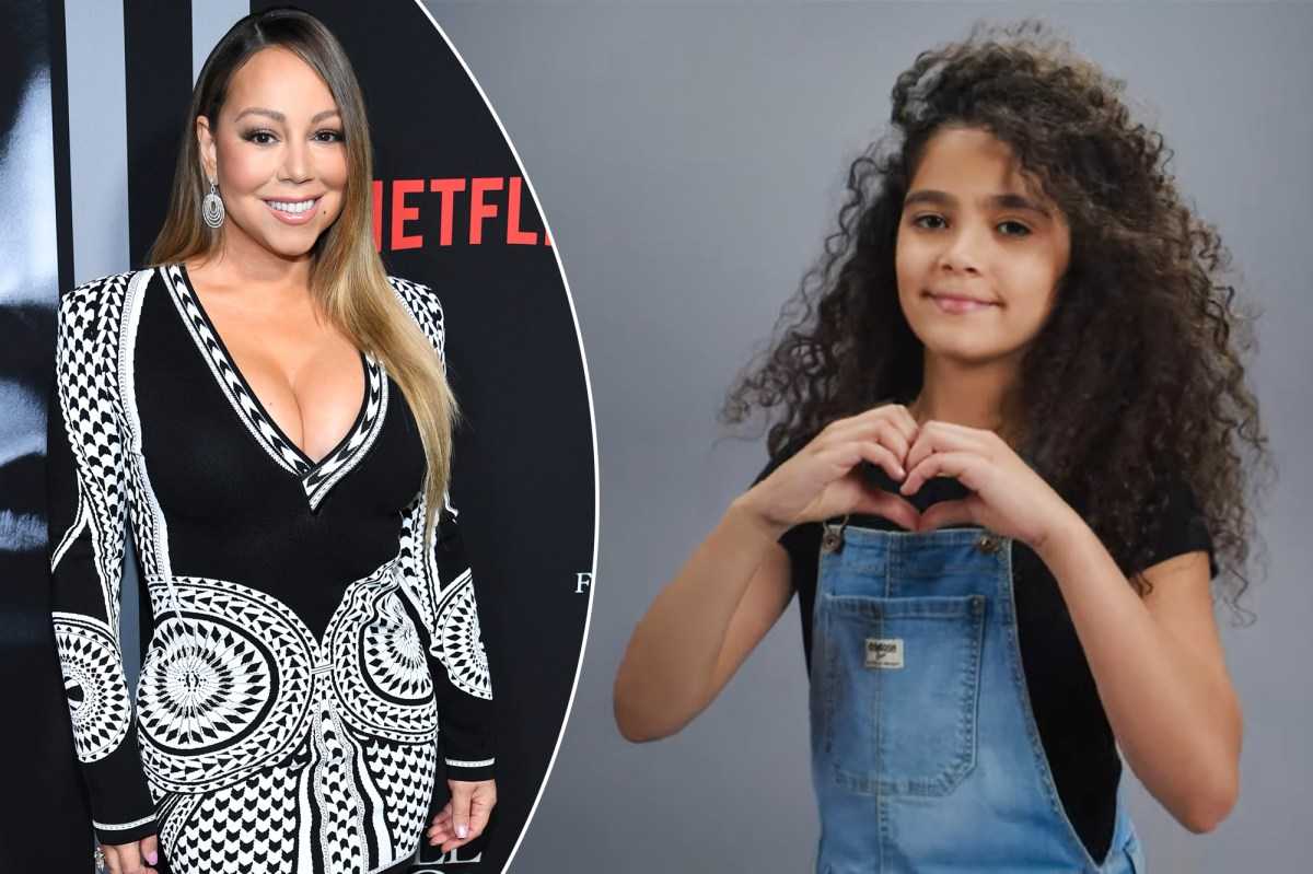 Mariah carey's daughter monroe stars in first modelling campaign