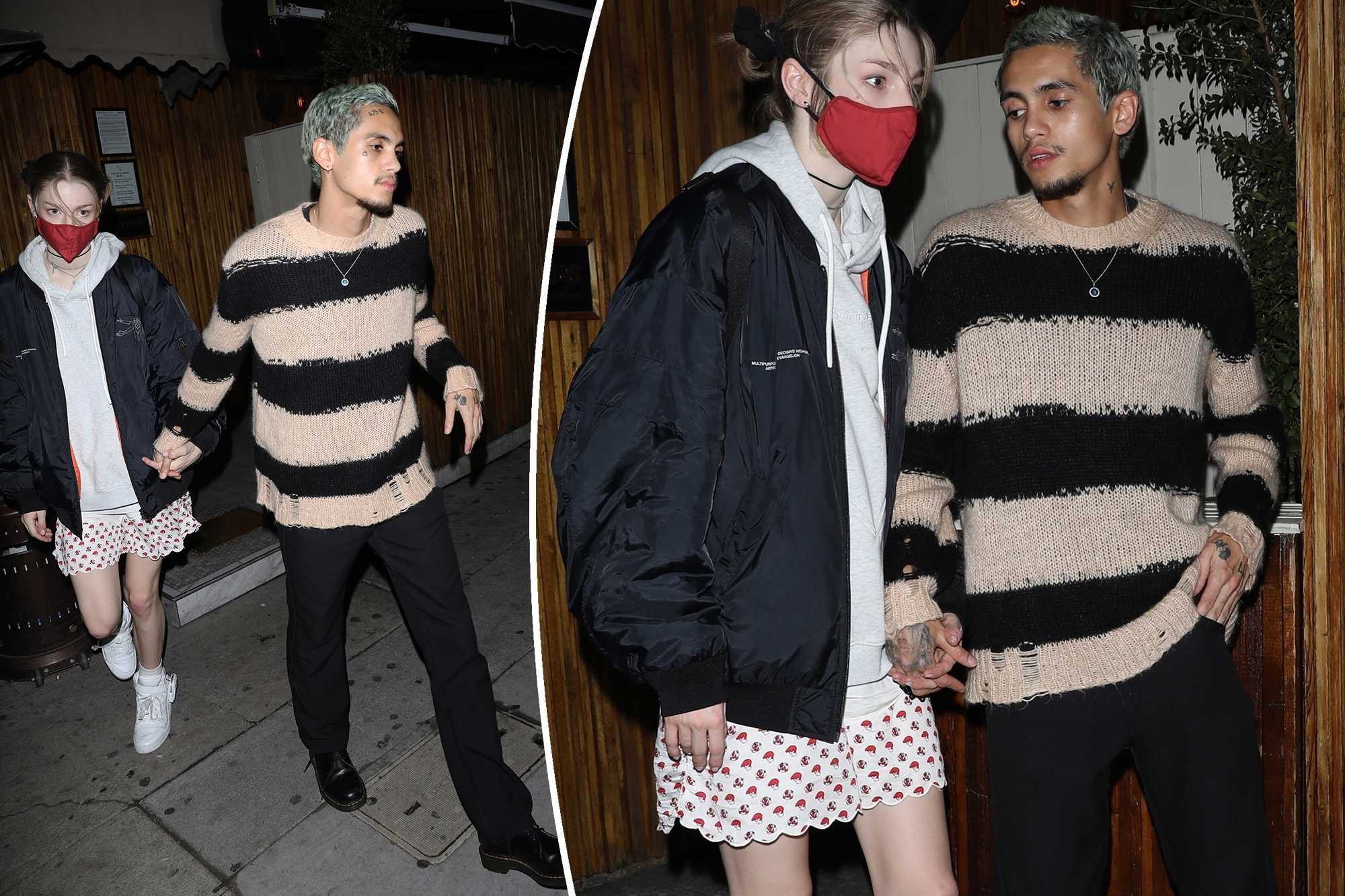 Dominic fike and hunter schafer “developed an attraction” on the set of ‘euphoria’