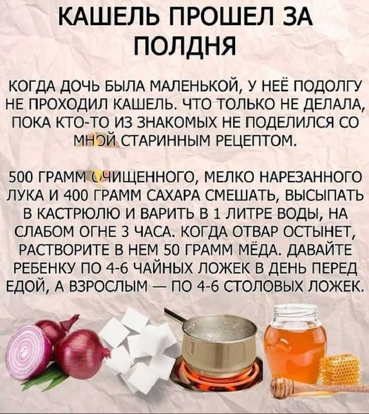 Домашние средства от кашля, лечение простуды народными методами, простые рецепты