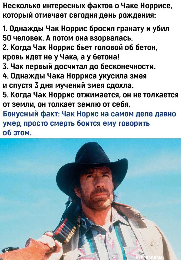 Куда пропал чак норрис?