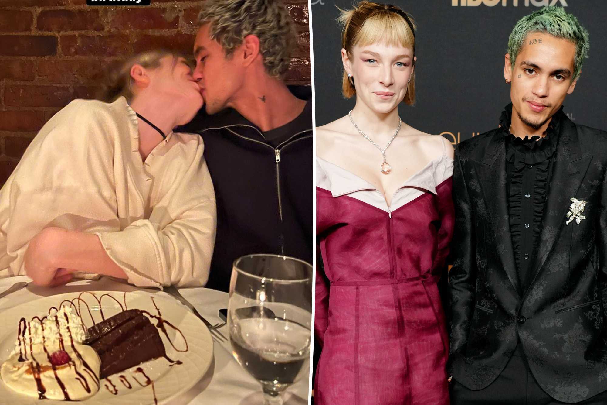 Dominic fike and hunter schafer's relationship timeline